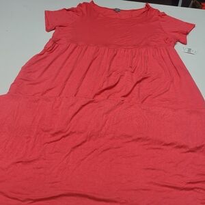 Coral Maxi Dress NWT Size 3X